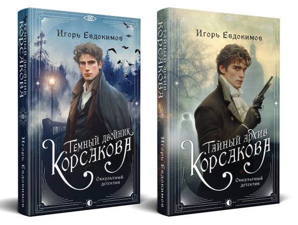 Альтернативная Российская империя. Расследования Корсакова Комплект из 2-х книг. Тайный архив Корсакова. Оккультный детектив + Темный двойник Корсакова. Оккультный детектив