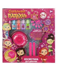 Косметика ДЛЯ ДЕВОЧЕК СКАЗОЧНЫЙ ПАТРУЛЬ маникюрный н-р с сушкой и аксес кор МИЛАЯ ЛЕДИ в кор.2*18шт