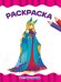 РАСКРАСКА А4 эконом. В СТИЛЕ АНИМЕ