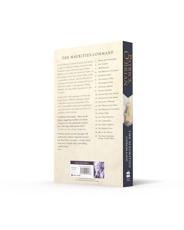 Дополнительное изображение книги «The Mauritius Command (Patrick O’Brian) Миссия на Маврикий (Патрик О’Брайан) /Книги на английском языке»