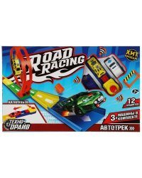 Автотрек с катапультой, кор.41,5*25,6*4,5см ТЕХНОДРАЙВ в кор.2*30шт