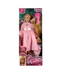 Кукла 29 см София plus size, руки и ноги сгиб, акс, кор КАРАПУЗ в кор.24шт