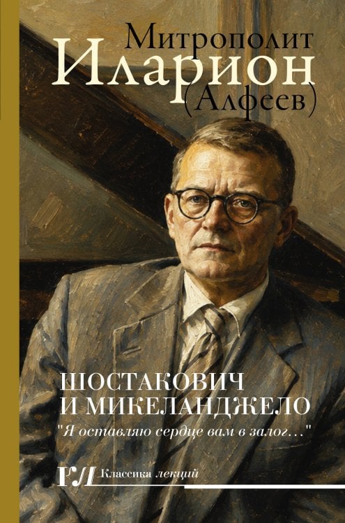 Обложка книги «Шостакович и Микеланджелло» — Митрополит Иларион (Алфеев), ISBN 9785171922016