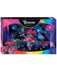 Мозаика "puzzle" maxi 24 "Trolls - 2. Techno Life" (DreamWorks)