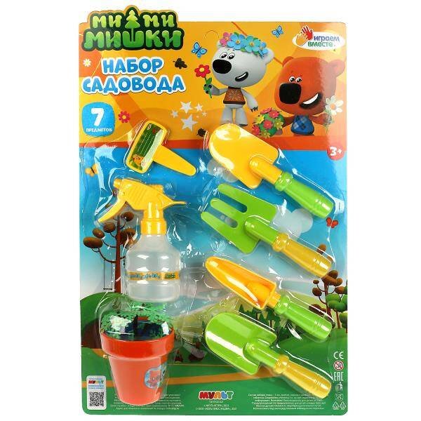 ИНСТРУМЕНТЫ (Умка) Набор инструментов Ми-ми-мишки блист.30*45,6*5см ИГРАЕМ ВМЕСТЕ в кор.2*24шт