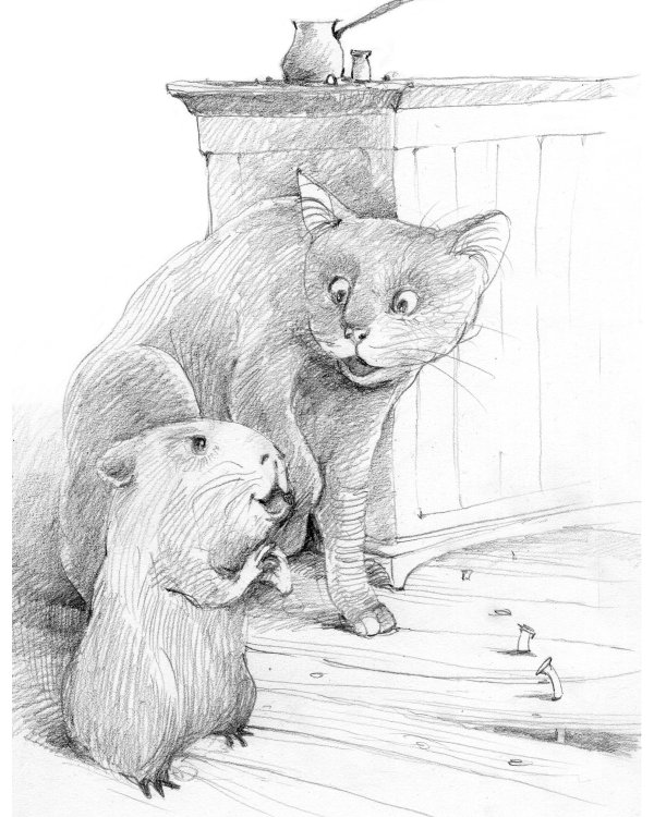 Кот Тихон и новые знакомые