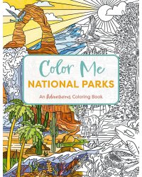 Color Me National Parks Раскрась меня Национальные парки раскраска /Книги на английском языке
