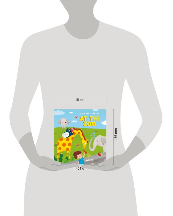 Дополнительное изображение книги «English Books. Look and find, Clever baby: At The Zoo»
