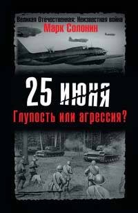 Обложка книги «25 июня. Глупость или агрессия?» — Солонин Марк Семенович, ISBN 9785699253005