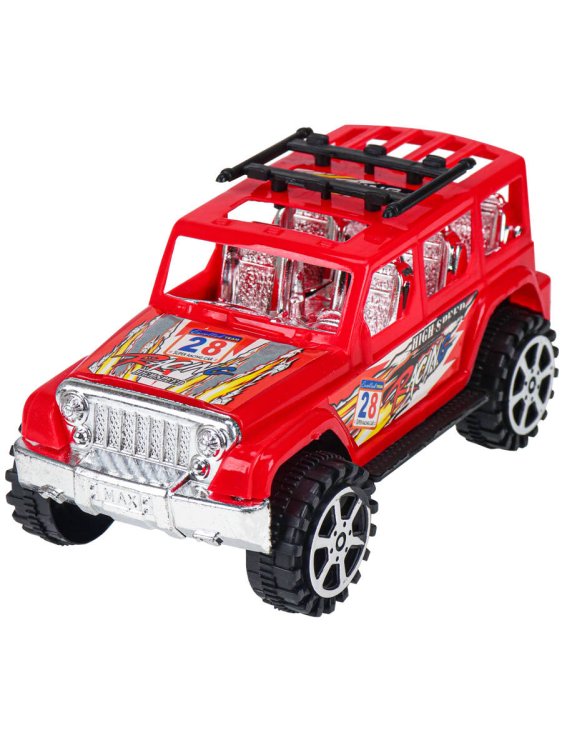 Машинка инерционная "Гоночный внедорожник"(15,5см)(цвет-микс,в пакете) ( Арт. 2099136)