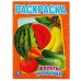 ФРУКТЫ И ОВОЩИ. ПЕРВАЯ РАСКРАСКА.ФОРМАТ:215Х290ММ ОБЪЕМ:16 СТР. в кор.50шт