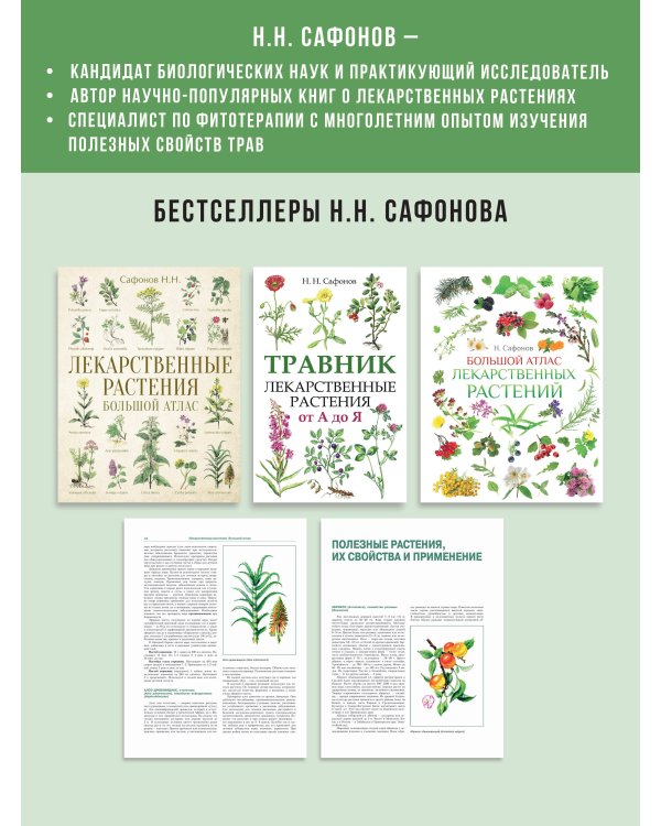 Лекарственные растения от А до Я. 50 карточек