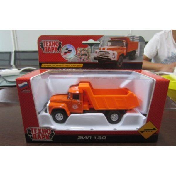 МАШИНА "ТЕХНОПАРК" МЕТАЛЛ. ИНЕРЦ. ЗИЛ 130. САМОСВАЛ В РУСС. КОР. в кор.3*32шт