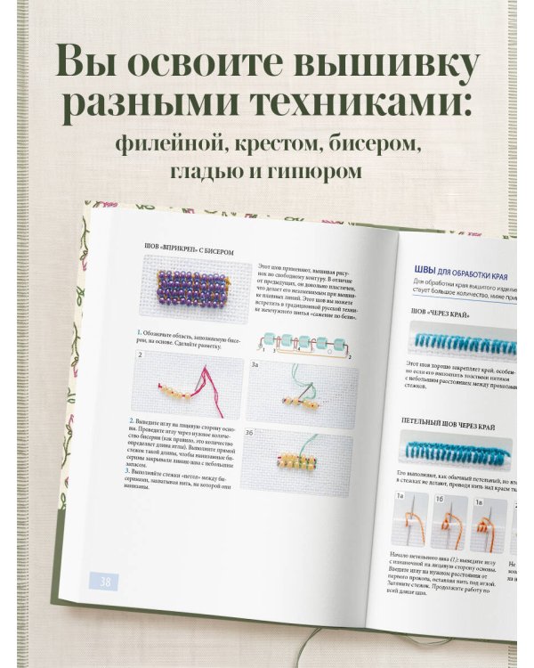 Дополнительное изображение книги «Русская городская вышивка. Энциклопедия с иллюстрациями и схемами»