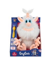 Игрушка мягкая БУБА интерактивный сказка и кормление 27см озвуч, в кор. МУЛЬТИ-ПУЛЬТИ в кор.12шт