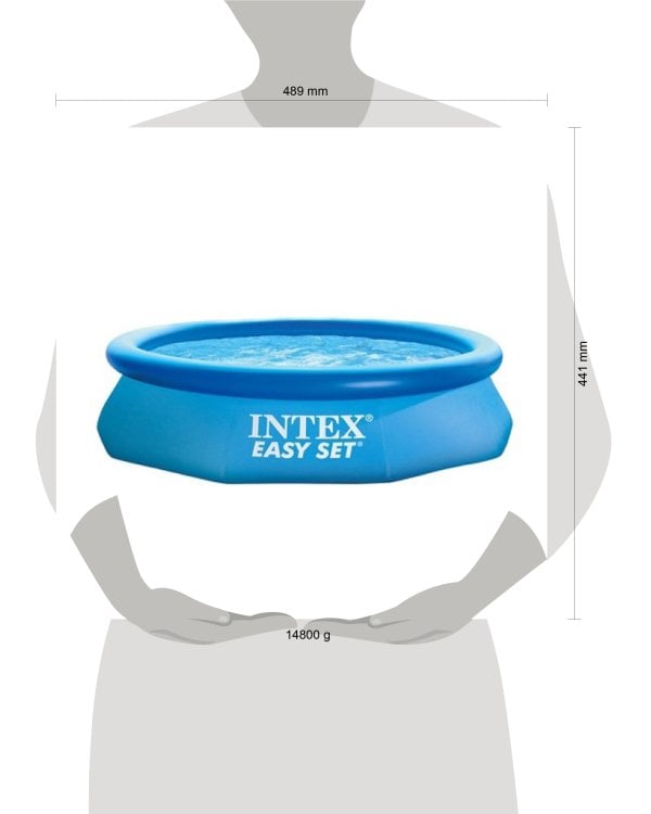 Бассейн с надувн.кольцом EASY SET 366х76см +фильтр-насос INTEX.(в коробке) Арт. 28132NP