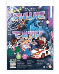 Игра-ходилка с фишками. Аниме-таун. 59,5х42 см. ГЕОДОМ