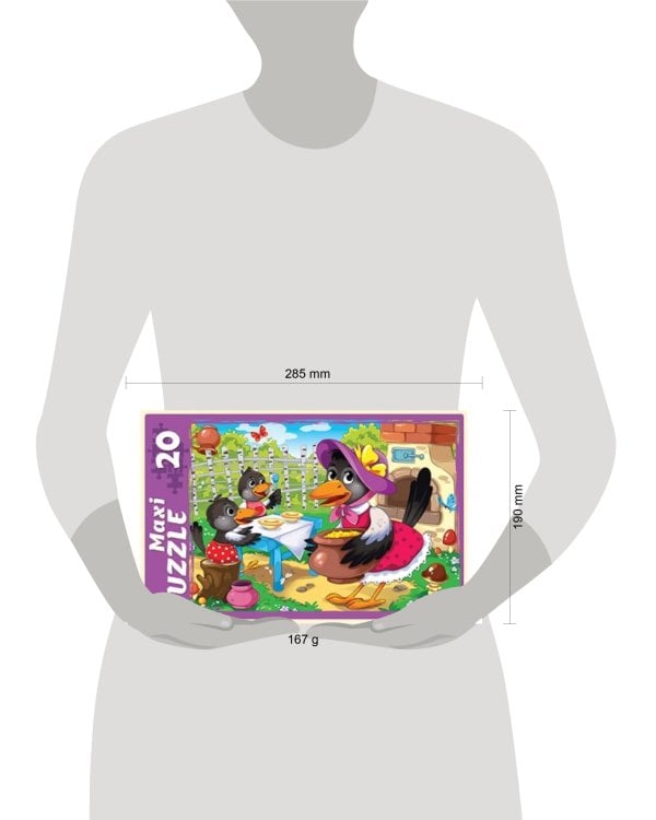 МАКСИ-ПАЗЛЫ. 20 элементов. СОРОКА-СОРОКА (Арт. ПМ-6356)
