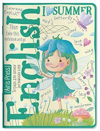 Тетрадь для записи английских слов в начальной школе (Лесная фея)