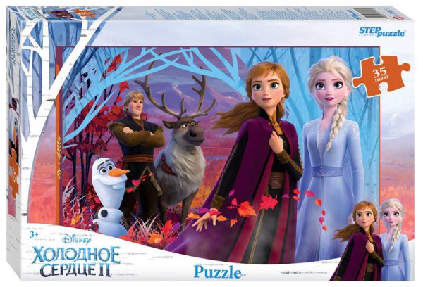 maxi 35 (STEPpazzle) Мозаика "puzzle" 35 MAXI "Холодное сердце - 2" (Disney)