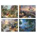 Зарубежная литература (Simon & Shuster) Disney Dreams Collection Thomas Kinkade Studios Disney Princess Coloring book Раскраска Disney Collection Томаса Кинкейда /Книги на английском языке
