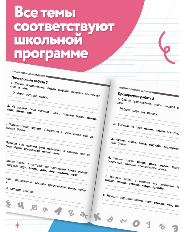 Русский язык 1 класс. Проверочные и контрольные работы