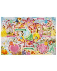 Принцессы. Настольная игра-ходилка на блистере 180х250мм. Умные игры в кор.50шт