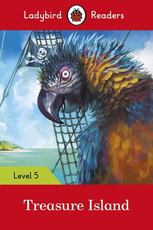 Зарубежная литература (Penguin) Treasure Island: Level 5 (Ladybird Readers) / Остров сокровищ: Уровень 5 (читатели божьих коровок) / Книги на английском языке