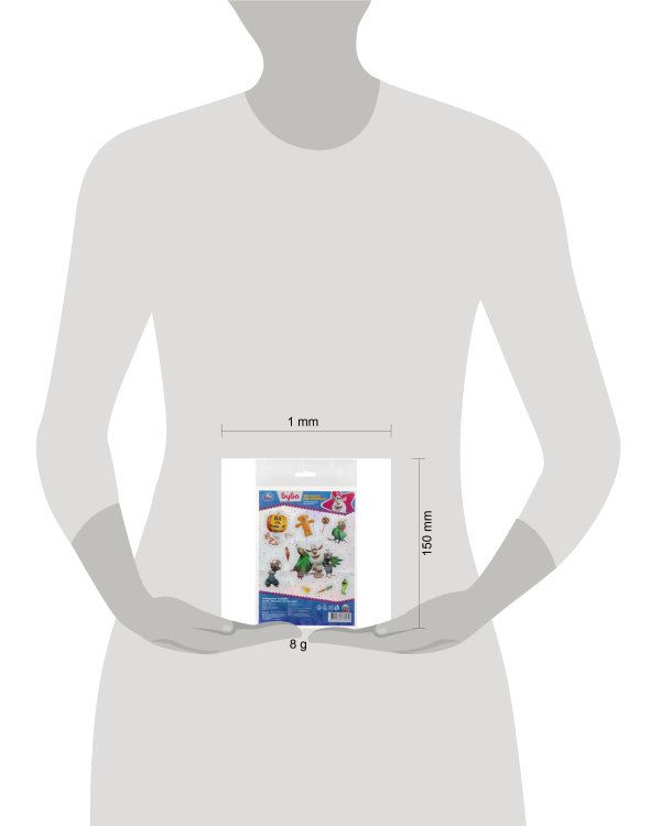 Буба. Сверкающие наклейки. 145х210мм. Умка в кор.500шт