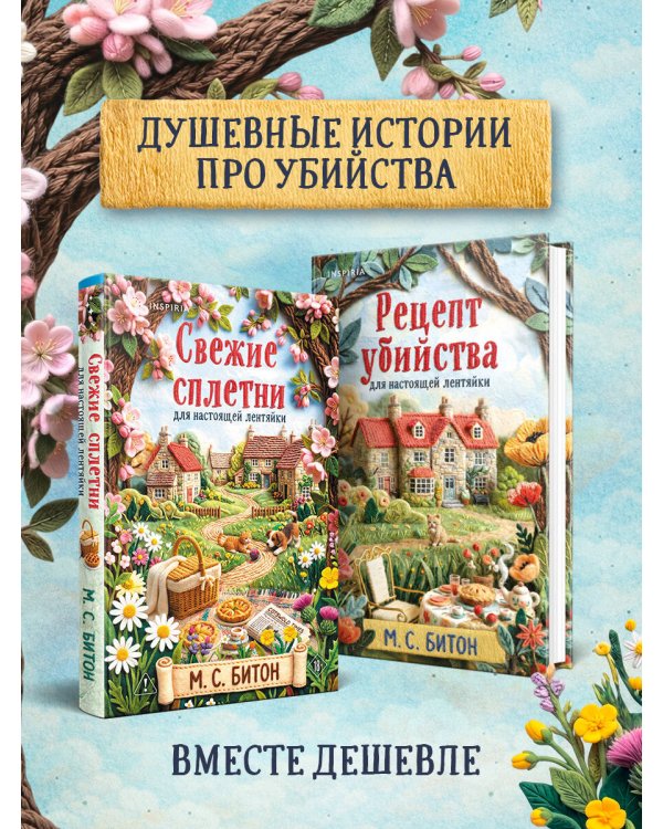 Дополнительное изображение книги «Комплект для настоящей лентяйки из 2-х книг (Рецепт убийства для настоящей лентяйки, Свежие сплетни для настоящей лентяйки)»