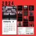 Календарь настенный на 2024 год (300х300 мм). 1984