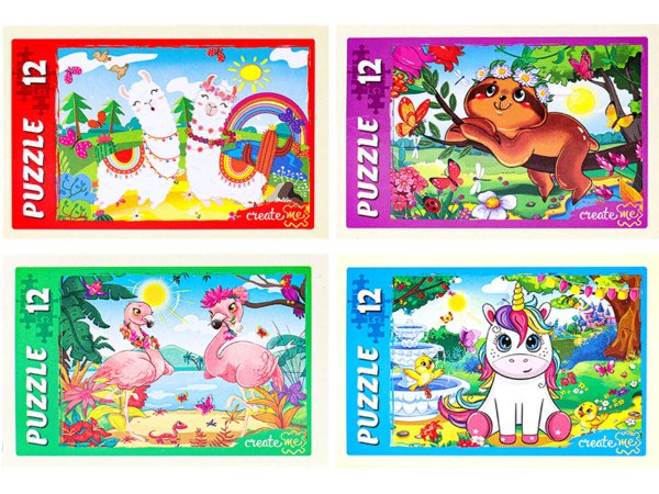 ПАЗЛЫ 12 элементов. ВОЛШЕБНЫЙ МИР (Арт. П12-5625) кратно 32