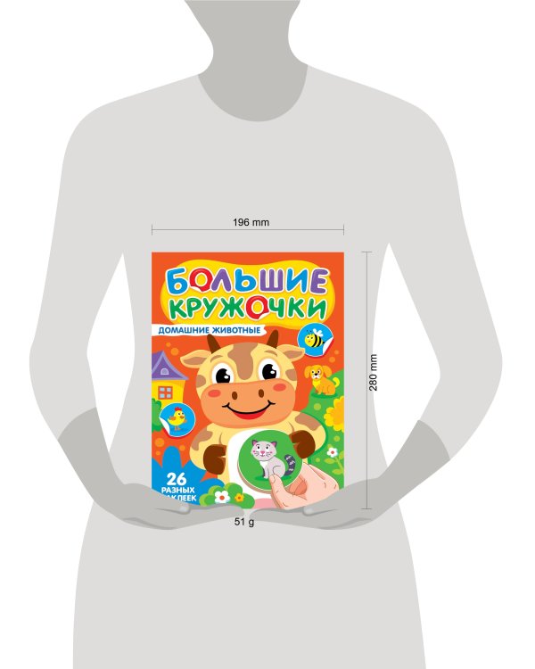 БОЛЬШИЕ КРУЖОЧКИ. ДОМАШНИЕ ЖИВОТНЫЕ