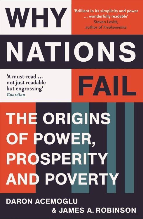 Зарубежная литература (Profile) Why Nations Fail (Daron Acemoglu) Почему страны терпят неудачу (Daron Acemoglu) /Книги на английском языке