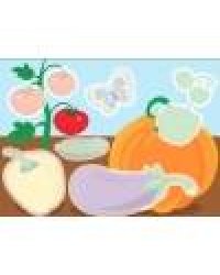 Многоразовые водные раскраски. Выпуск 12 (Овощи)