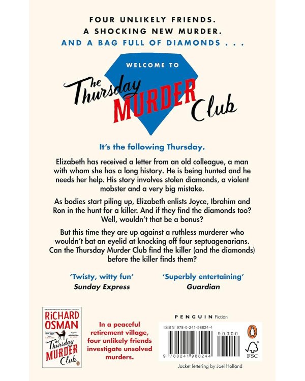 The Man Who Died Twice (Richard Osman) Человек, который умер дважды (Ричард Осман) / Книги на английском языке