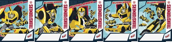 Тетр 12л скр А5 лин TR113/5-EAC тисн фольг Transformers Prime