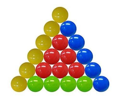 07. ШАРИКИ (Рыжий Кот) ШАРИКИ ПЛАСТИКОВЫЕ 200 шт. ЦВЕТНЫЕ, Ø85 мм (Арт. И-1507)