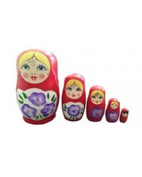 ДЕРЕВЯННАЯ ИГРУШКА. РАСПИСНЫЕ МАТРЁШКИ № 3 (Арт. ИД-6048)