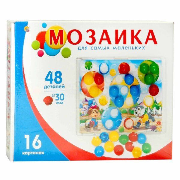 МОЗАИКА (Серия "Мозаикин") (Рыжий Кот) Серия "Мозайкин". Мозаика на подставке со схемами в коробке (Арт. И-8317)