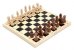 ШАХМАТЫ ДЕРЕВЯННЫЕ ОБИХОДНЫЕ ПАРАФИНИРОВАННЫЕ В КОМПЛЕКТЕ С ДОСКОЙ (295Х145 ММ) (Арт. ИН-8057)