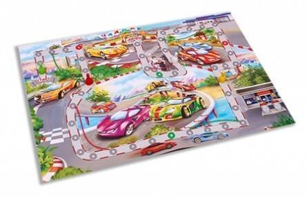 03. МИНИ-ИГРЫ (пакет, игр.поле, фишки, кубик) (Рыжий Кот) МИНИ-ИГРЫ. БОЛЬШАЯ ГОНКА (Арт. ИН-3473)