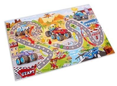 01. МИНИ-ИГРЫ (пакет, игр.поле, фишки, кубик) (Рыжий Кот) МИНИ-ИГРЫ. ЧУДО-ДЖИПЫ (Арт. ИН-3472)