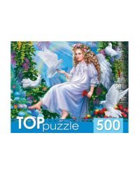 TOPpuzzle. ПАЗЛЫ 500 элементов. ХТП500-4239 АНГЕЛОК В САДУ