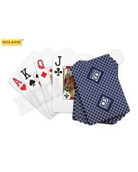 Игральные карты серия "PokerGo" blue  54 шт/колода (poker size index jumbo, 63*88 мм) ИН-9065
