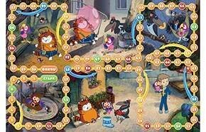 СОЮЗМУЛЬТФИЛЬМ (Рыжий Кот) Союзмультфильм. Мини-игра. "Возвращение блудного попугая" (пакет, игр.поле, фишки, кубик) (ИН-5014)