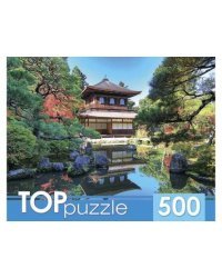 TOPpuzzle. ПАЗЛЫ 500 элементов. КБТП500-6808 Красивая пагода