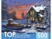 TOPpuzzle. ПАЗЛЫ 500 элементов. ХТП500-6818 Зимний пейзаж