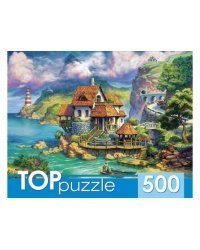 TOPpuzzle. ПАЗЛЫ 500 элементов. ХТП500-6822 Прибрежный домик
