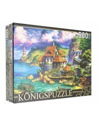 Konigspuzzle. ПАЗЛЫ 500 элементов. ХК500-6315 ДОМ У МОРЯ